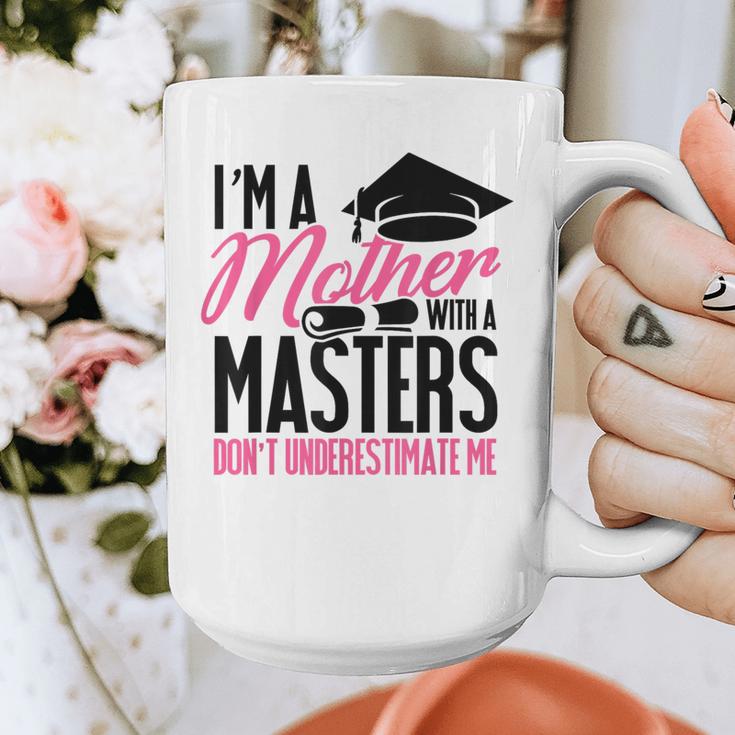 GraduationShirt For Mom Mother With A Master's Degree Tee Graphic Print Coffee Mug