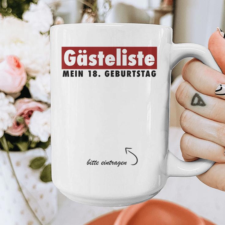 Guest Book 18th Birthday Party Memory Alcohol Graphic Print Coffee Mug Guest Book 18th Birthday Party Memory Alcohol Graphic Print Coffee Mug