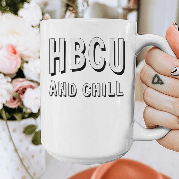 HBCU And Chill Support Alumni Graduation Education Graphic Print Coffee Mug