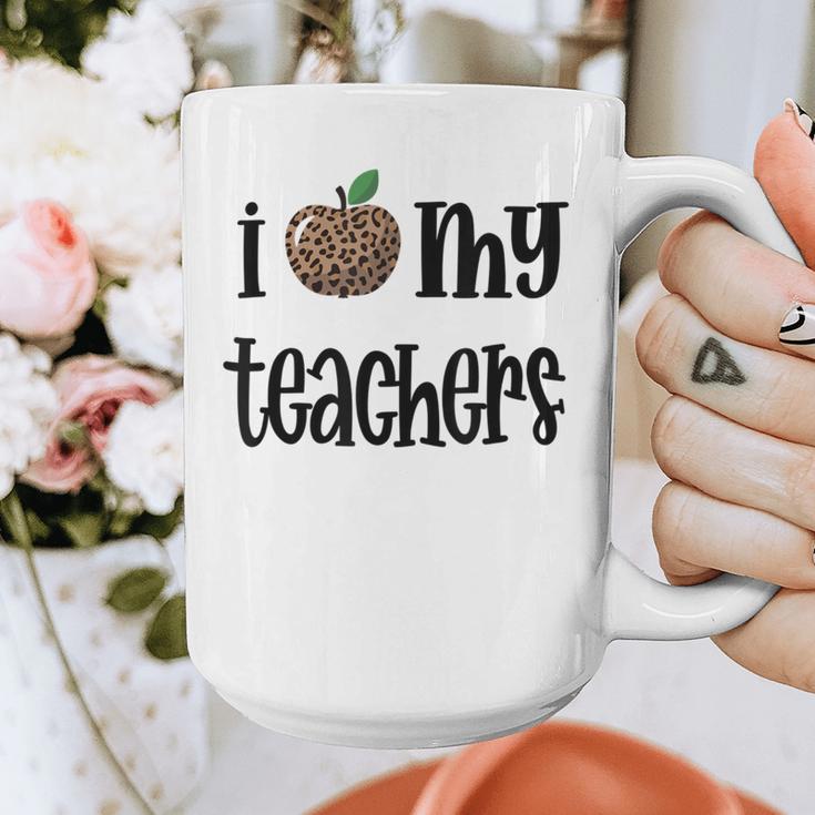 I Heart My Teachers I Love My Teachers Graduation Kids Teens Graphic Print Coffee Mug