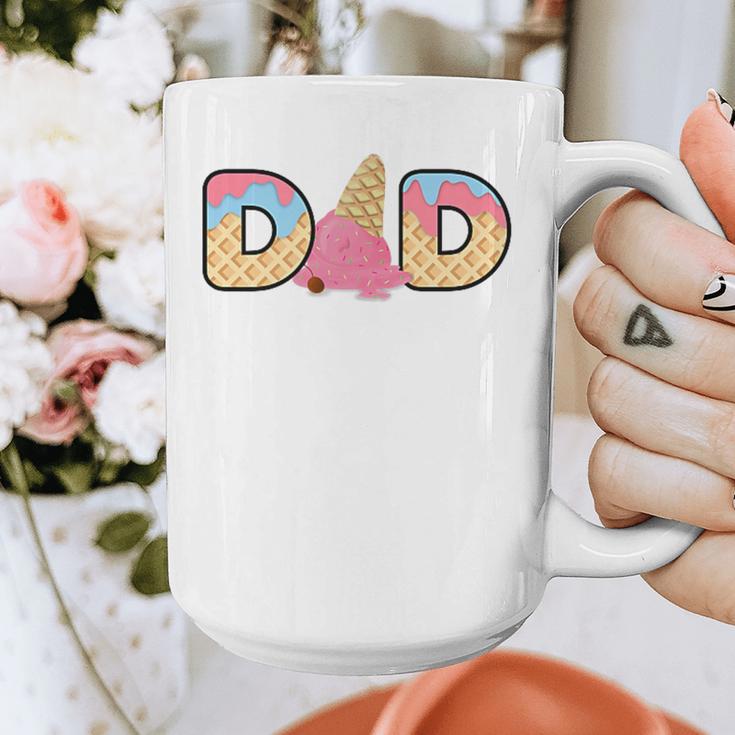Ice Cream Dad 1st Birthday Matching Family Graphic Print Coffee Mug