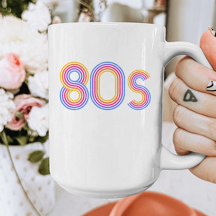 I'd Rather Be In The 80s Iconic Music Nostalgia Vintage Graphic Print Coffee Mug