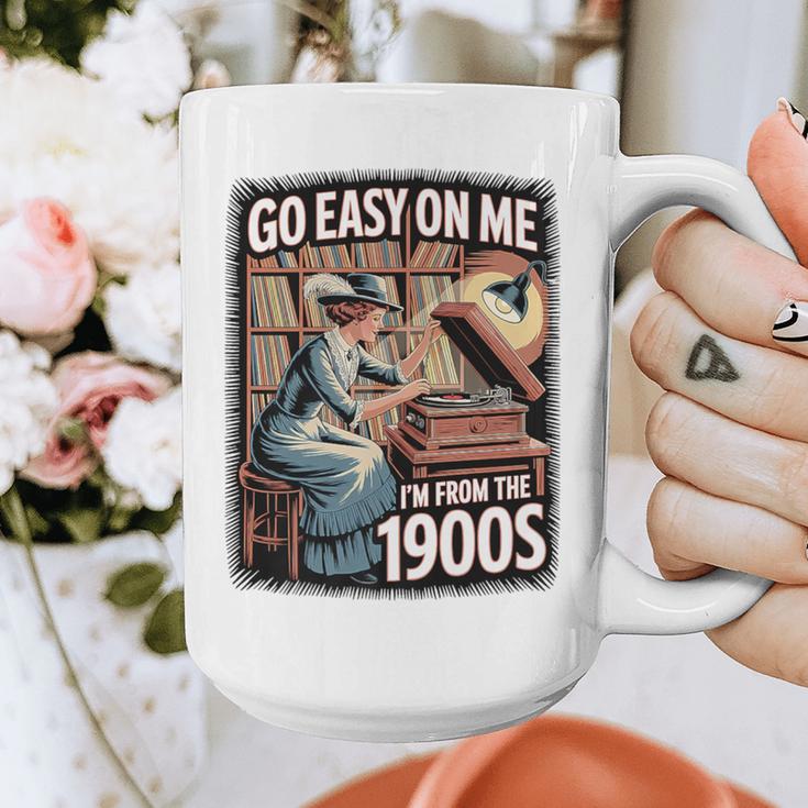 I'm From The 1900s Vinyl Record Lover For Women Premium Graphic Print Coffee Mug I'm From The 1900s Vinyl Record Lover For Women Premium Graphic Print Coffee Mug