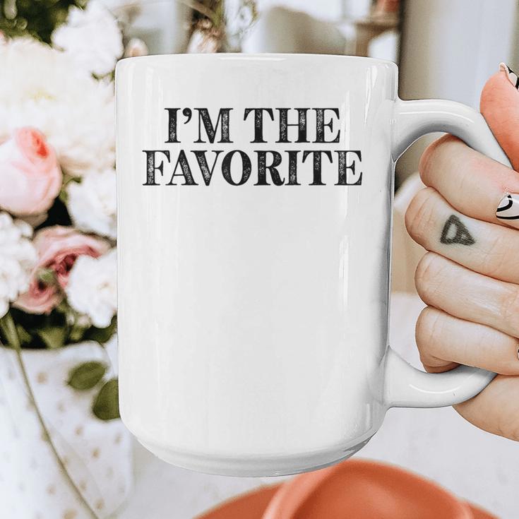 I'm The Favorite Dad Mom Grandma Favorite Graphic Print Coffee Mug