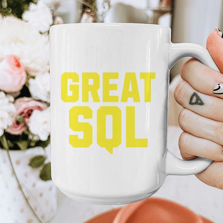 I'm A Great SQL Introvert Saying Inbound Marketing Premium Tri-Blend Graphic Print Coffee Mug I'm A Great SQL Introvert Saying Inbound Marketing Premium Tri-Blend Graphic Print Coffee Mug