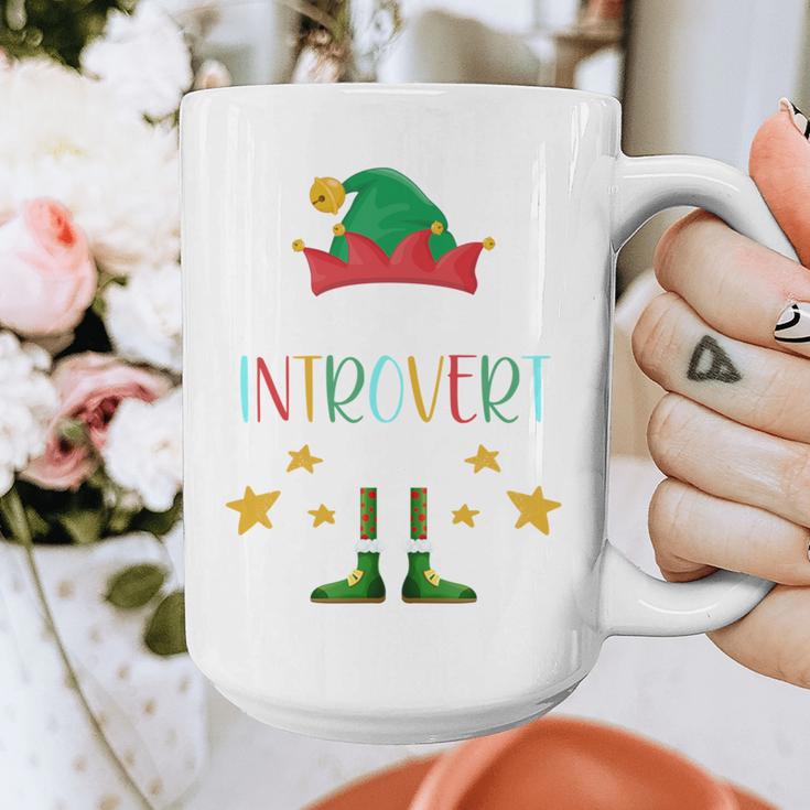 The Introvert Elf Christmas Family Matching Fun Xmas Top Graphic Print Coffee Mug The Introvert Elf Christmas Family Matching Fun Xmas Top Graphic Print Coffee Mug