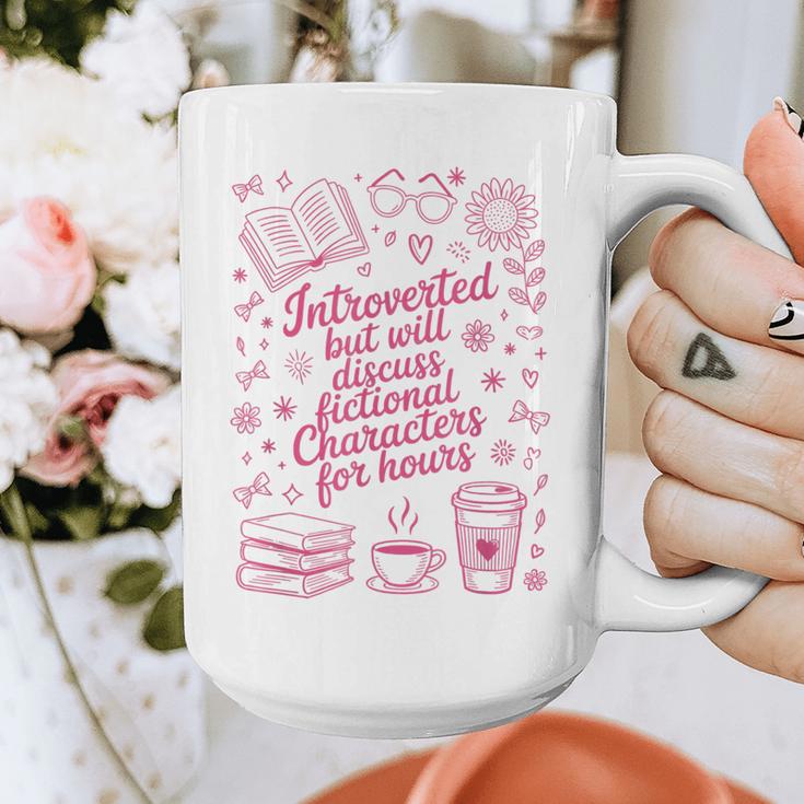 Introvert Fictional Character Read Books Lover Reading Graphic Print Coffee Mug Introvert Fictional Character Read Books Lover Reading Graphic Print Coffee Mug