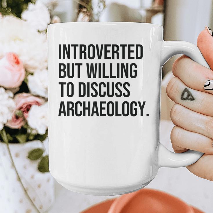 Introverted Archaeologist Archaeology Introvert Graphic Print Coffee Mug Introverted Archaeologist Archaeology Introvert Graphic Print Coffee Mug