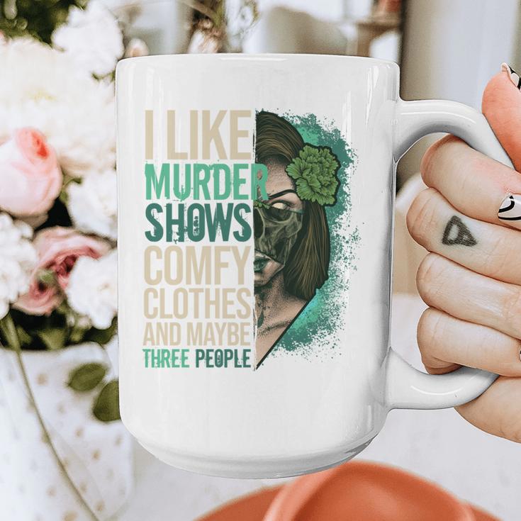 Introverted Murder Shows True Crime Lovers Introvert Graphic Print Coffee Mug Introverted Murder Shows True Crime Lovers Introvert Graphic Print Coffee Mug