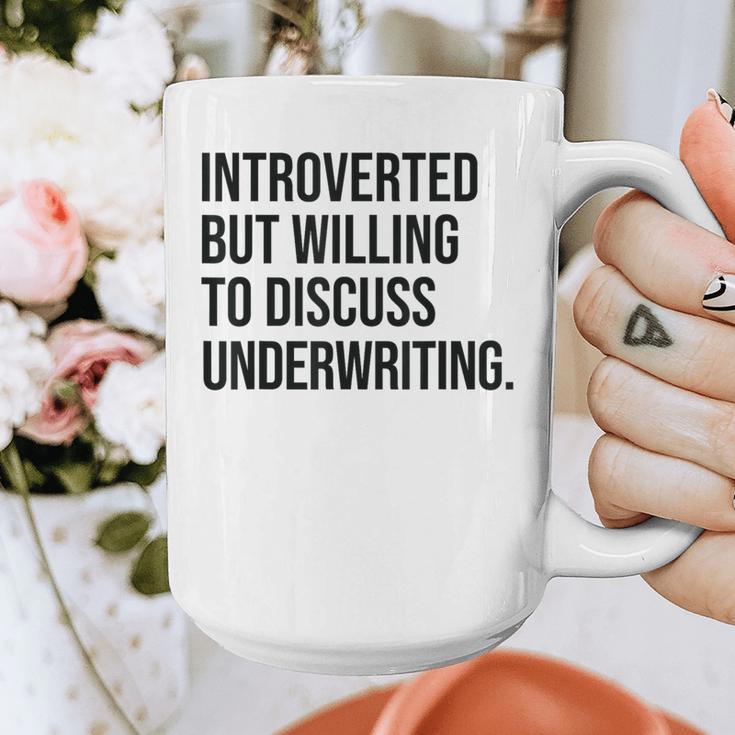 Introverted Underwriter Underwriting Introvert Graphic Print Coffee Mug Introverted Underwriter Underwriting Introvert Graphic Print Coffee Mug