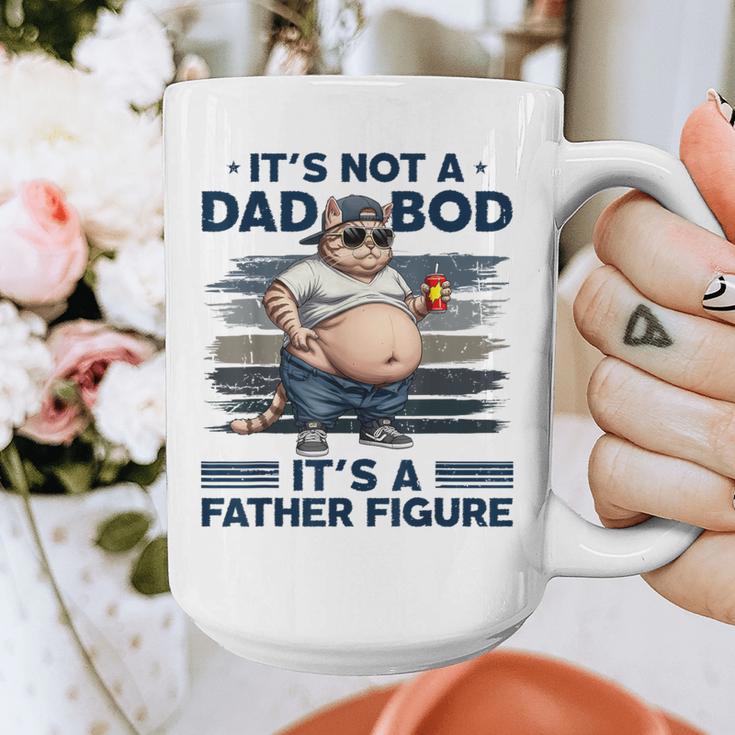 It's Not A Dad Bod It's Father Figure Fat Cat Vintage Graphic Print Coffee Mug It's Not A Dad Bod It's Father Figure Fat Cat Vintage Graphic Print Coffee Mug