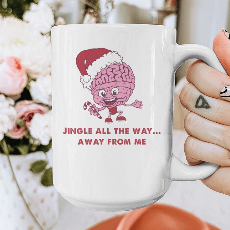 Jingle All The Way Away From Me This Christmas For Introvert Graphic Print Coffee Mug Jingle All The Way Away From Me This Christmas For Introvert Graphic Print Coffee Mug
