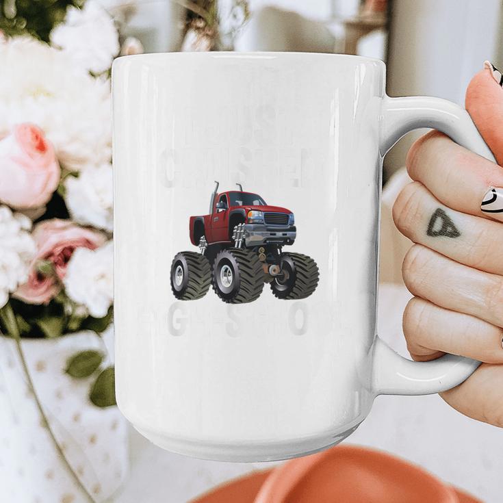 I Just Crushed High School Graduation Monster Truck Shirt Graphic Print Coffee Mug