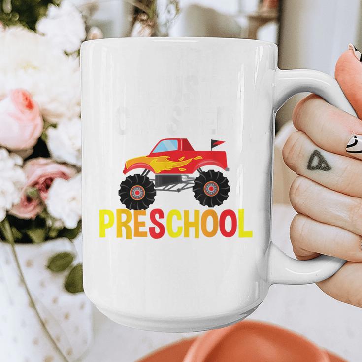 I Just Crushed Preschool Monster Graduation Pre-K Shirt Graphic Print Coffee Mug