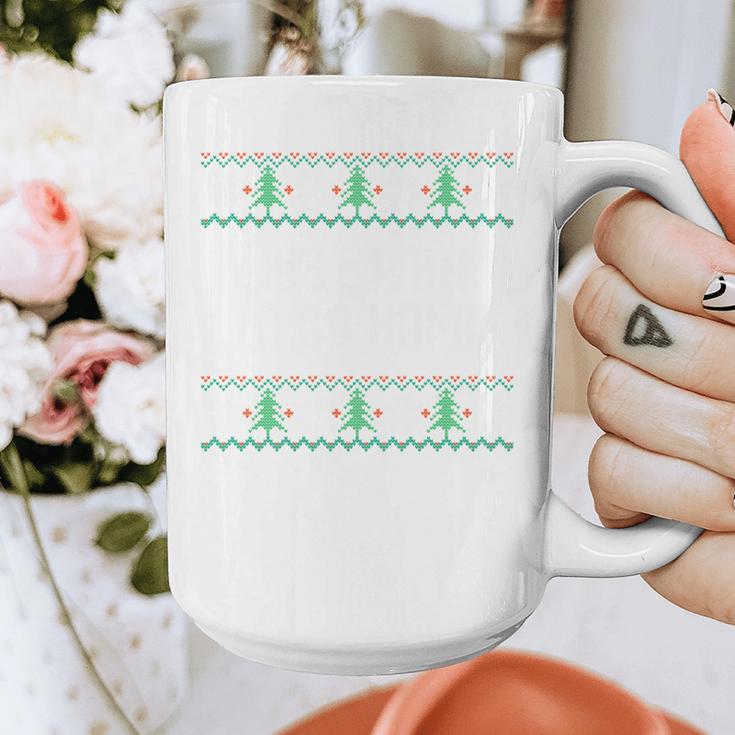 I Just Want To Go Home Ugly Anti Christmas Sweater Introvert Graphic Print Coffee Mug