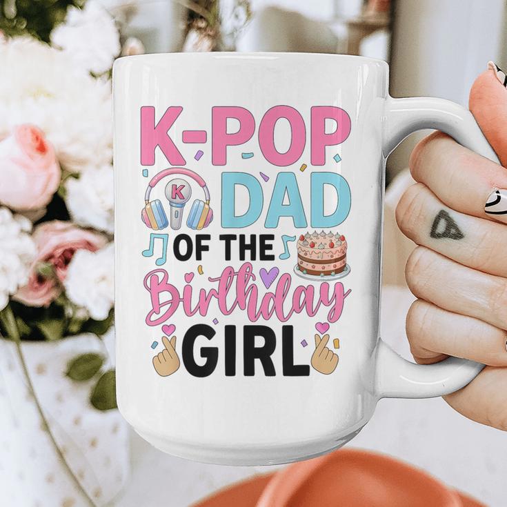 K-Pop Dad Of The Birthday Girl K Pop Birthday Party Graphic Print Coffee Mug