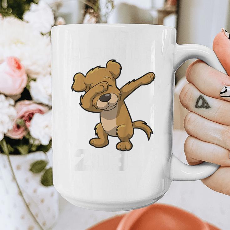 Kids Class Of 2031 Shirt Graduation Dabbing Dog Shirt Graphic Print Coffee Mug