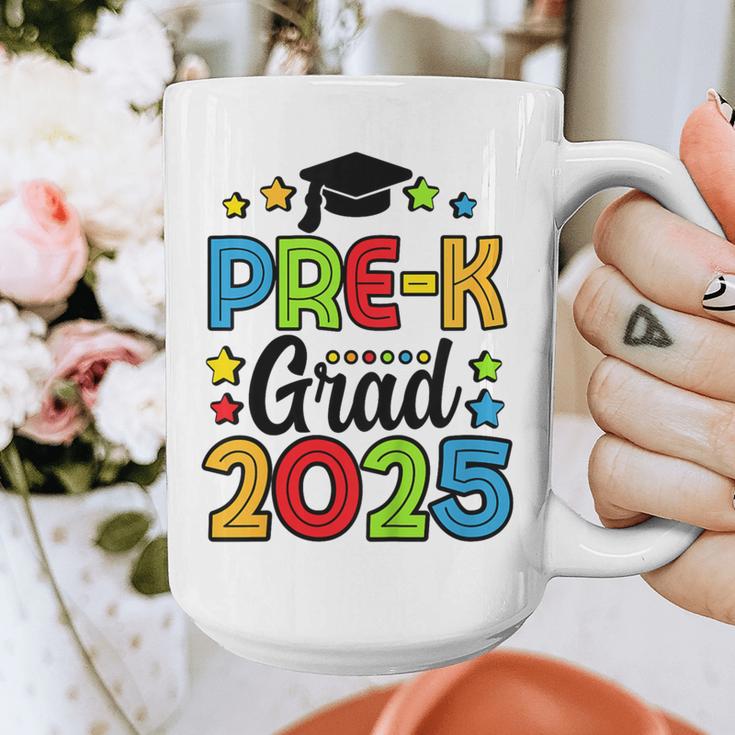 Kids Pre-K Grad 2025 Preschool Prek Graduation Graphic Print Coffee Mug