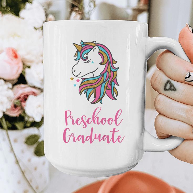 Kids Unicorn Preschool Graduation Graphic Print Coffee Mug