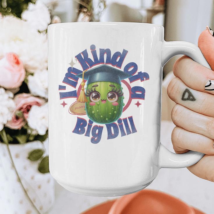 Im Kind Of A Big Dill Graduation Pickle Shirt Premium Graphic Print Coffee Mug