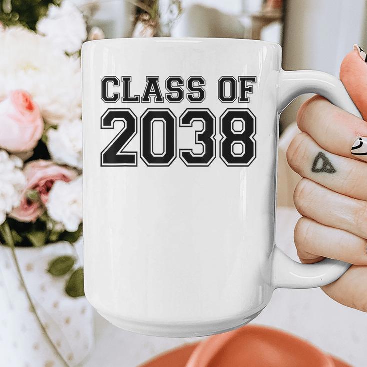 Kindergarten Class Of 2038 First Day School Graduation Graphic Print Coffee Mug
