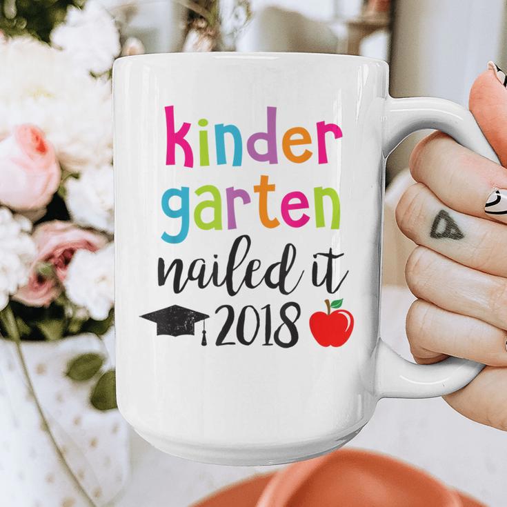 Kindergarten Nailed It 2018 Class Graduation T-Shirt Graphic Print Coffee Mug
