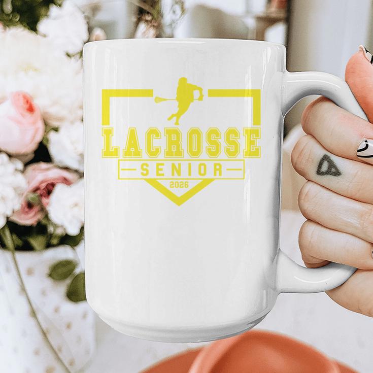 Lacrosse Senior Night Lacrosse Senior 2026 Graduation 20 Graphic Print Coffee Mug