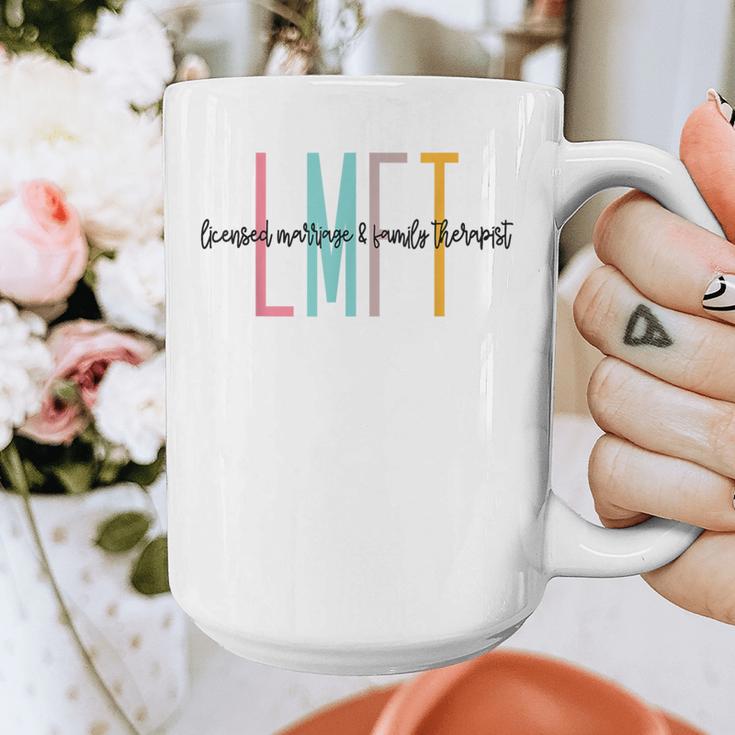 Licensed Marriage And Family Therapist LMFT Graduation Graphic Print Coffee Mug