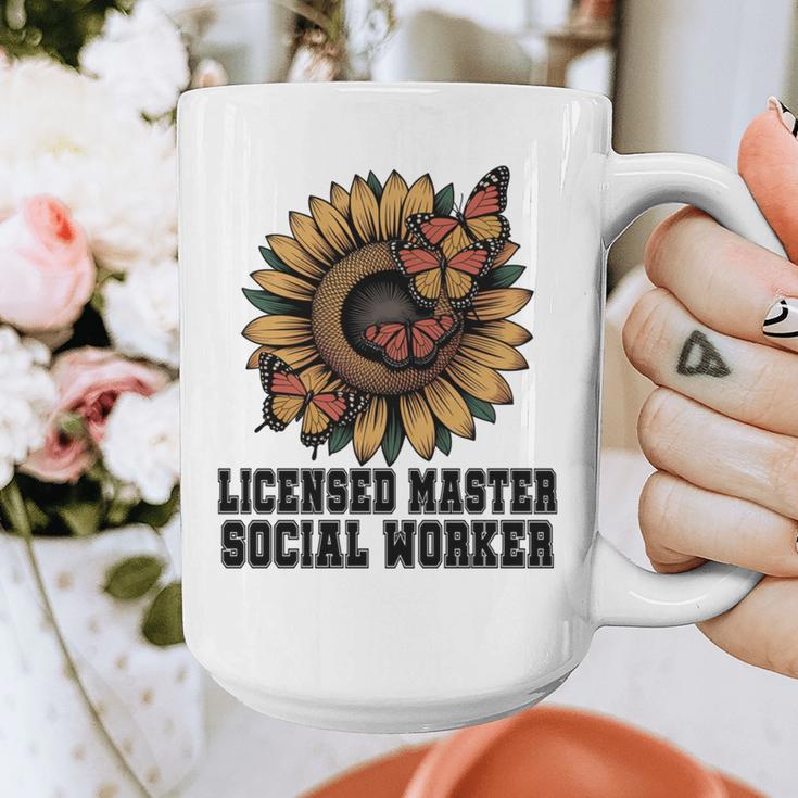 Licensed Masters Social Work Worker LMSW Graduation 2026 Graphic Print Coffee Mug