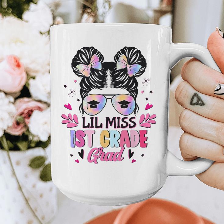 Lil Miss 1st Grade Grad Graduation Last Day Of 1st Grade Graphic Print Coffee Mug