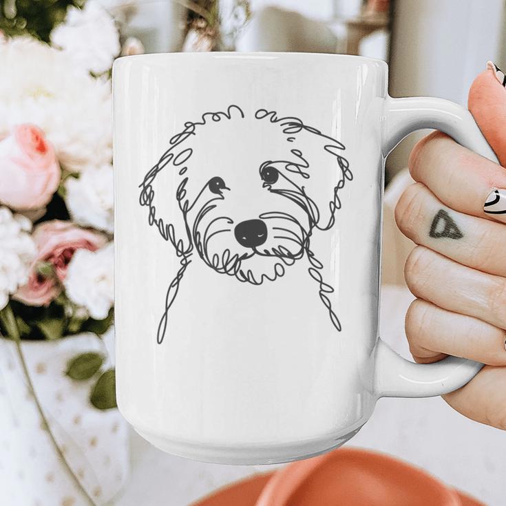 Line Art Dad Mom Dog Sheepadoodle Graphic Print Coffee Mug Line Art Dad Mom Dog Sheepadoodle Graphic Print Coffee Mug