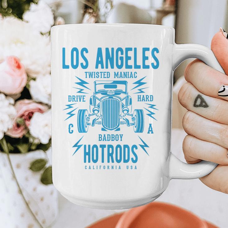 Los Angeles Hotrods Automotive Nostalgia Premium Tri-Blend Graphic Print Coffee Mug Los Angeles Hotrods Automotive Nostalgia Premium Tri-Blend Graphic Print Coffee Mug