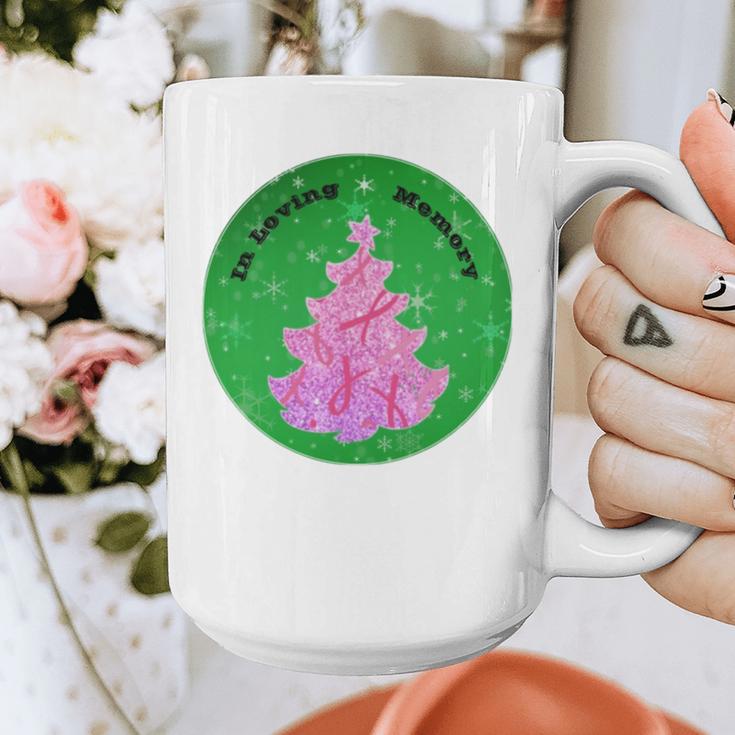 In Loving Memory Cancer Christmas Tree Memorial Graphic Print Coffee Mug In Loving Memory Cancer Christmas Tree Memorial Graphic Print Coffee Mug