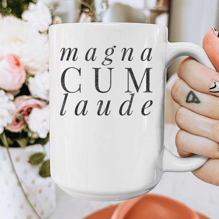 Magna Cum Laude Graduation HonorsShirt Graphic Print Coffee Mug