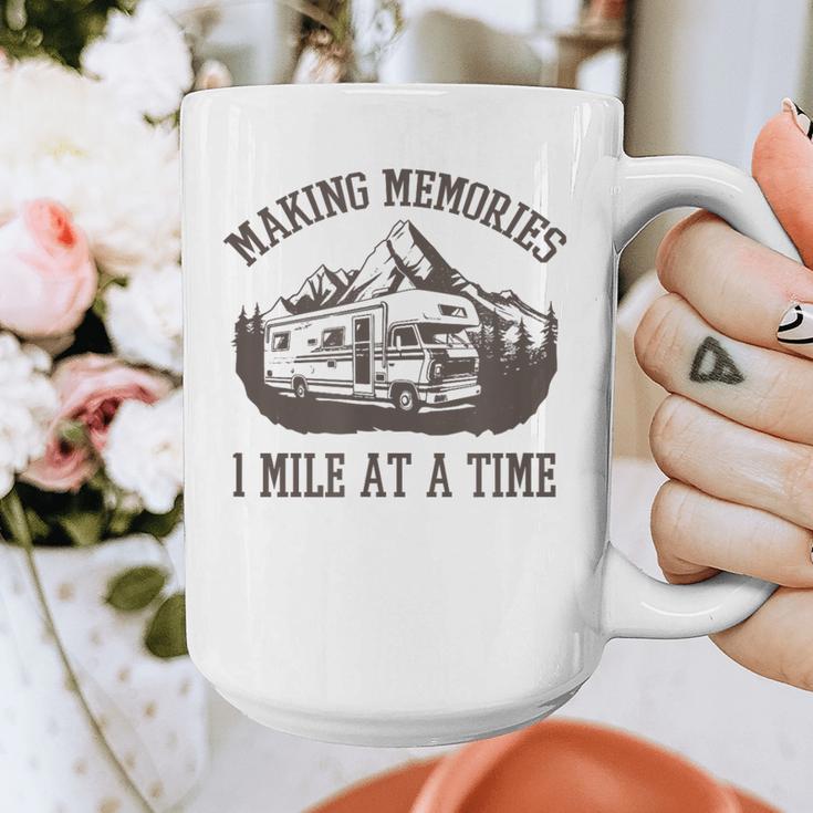 Making Memories 1 Memory At a Time RV Graphic Print Coffee Mug Making Memories 1 Memory At a Time RV Graphic Print Coffee Mug