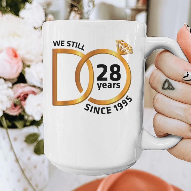 Marriage Memory Wife Husband We Still Do 28 Years Since 1995 Graphic Print Coffee Mug Marriage Memory Wife Husband We Still Do 28 Years Since 1995 Graphic Print Coffee Mug