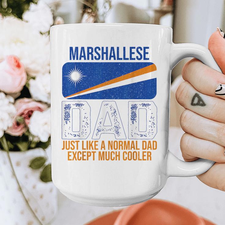 Marshallese Dad Marshall Islands Flag For Father's Day Graphic Print Coffee Mug
