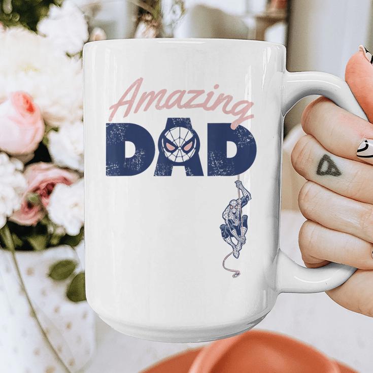 Marvel Spider-Man Father's Day Amazing Dad Retro Graphic Print Coffee Mug