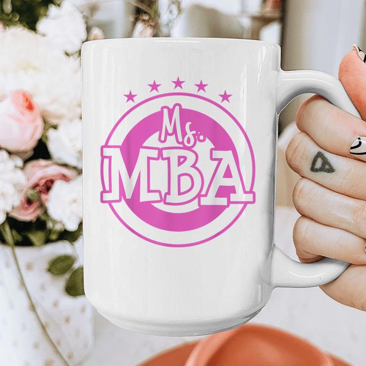 MBA Graduation Masters Business Administration T-Shirt Graphic Print Coffee Mug