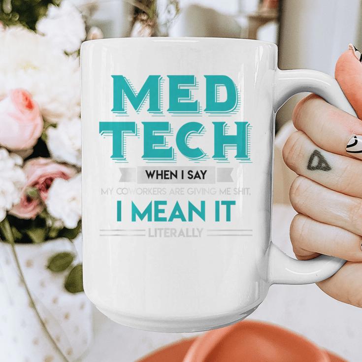 Med Tech Medical Technician Gag Lab Graduation Premium Graphic Print Coffee Mug