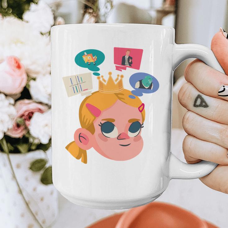 Meme Queen In Silence Introvert Anti People Antisocial Quiet Graphic Print Coffee Mug