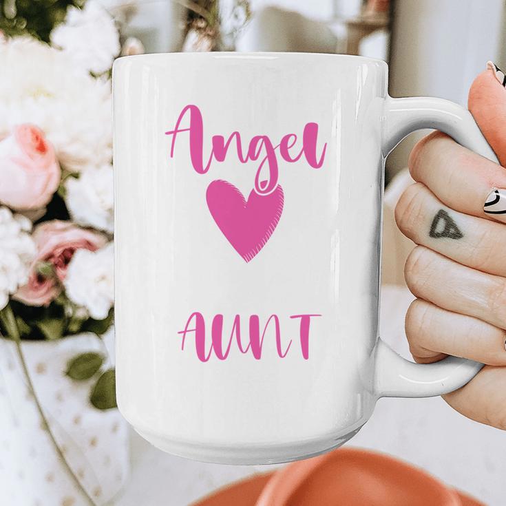 Memory Of My Aunt I Was Her Angel Now She Is Mine Heaven Graphic Print Coffee Mug