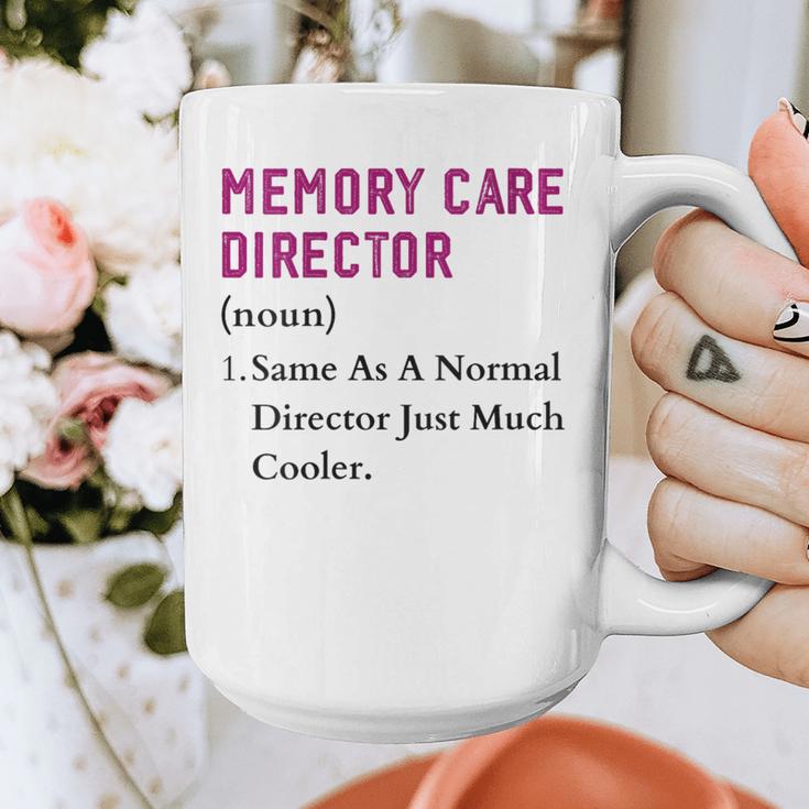 Memory Care Director Nurse Worker Memory Care Director Graphic Print Coffee Mug