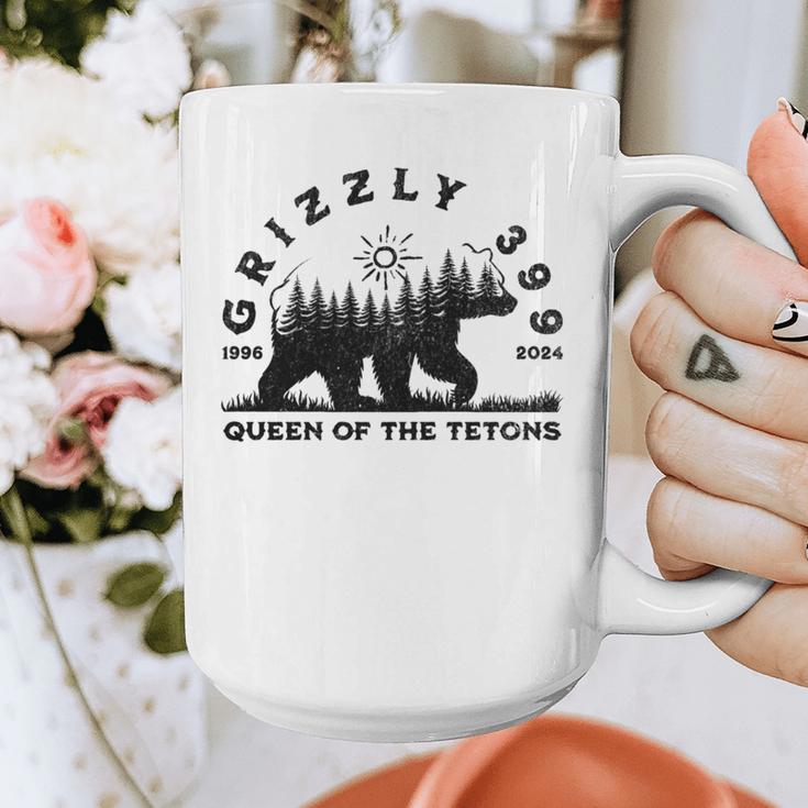 Memory Grizzly 399 1996 2024 Queen Of The Tetons Bear Lovers Graphic Print Coffee Mug Memory Grizzly 399 1996 2024 Queen Of The Tetons Bear Lovers Graphic Print Coffee Mug