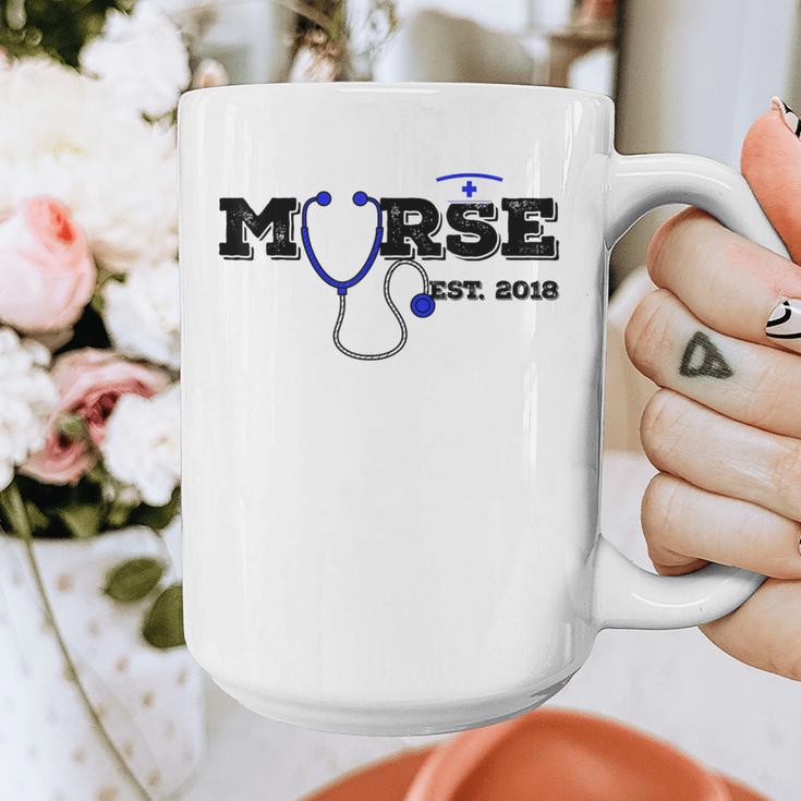 Murse Est 2018 Male Nurse Graduation Graphic Print Coffee Mug