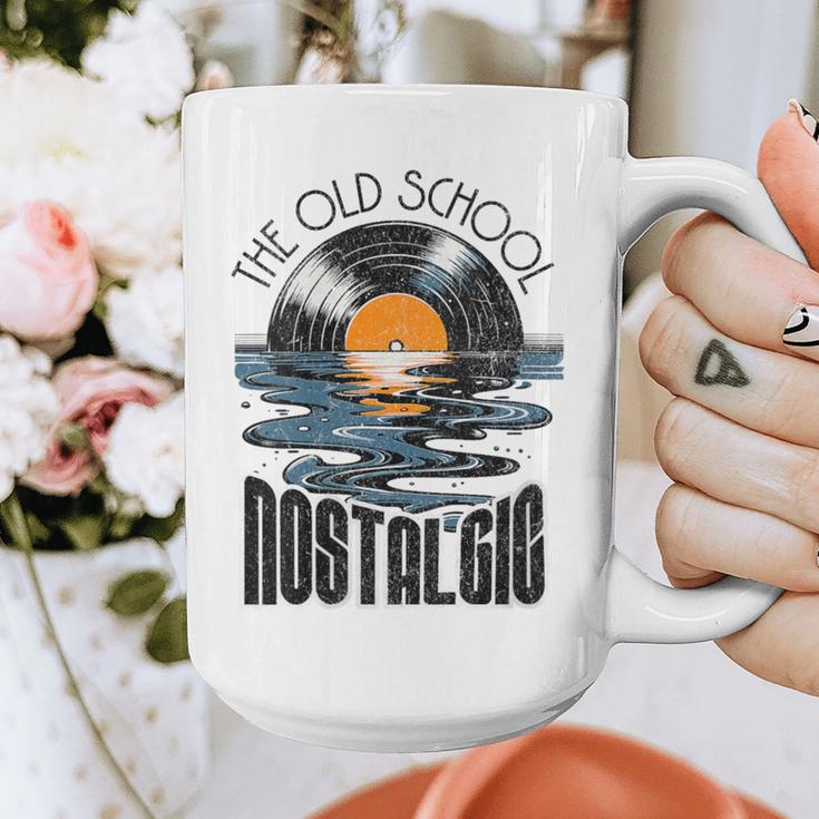 Music Old School Nostalgia Record Graphic Print Coffee Mug Music Old School Nostalgia Record Graphic Print Coffee Mug