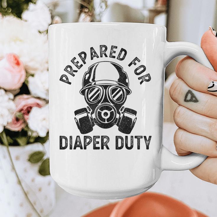 New Dad Prepared For Diaper Duty Graphic Print Coffee Mug