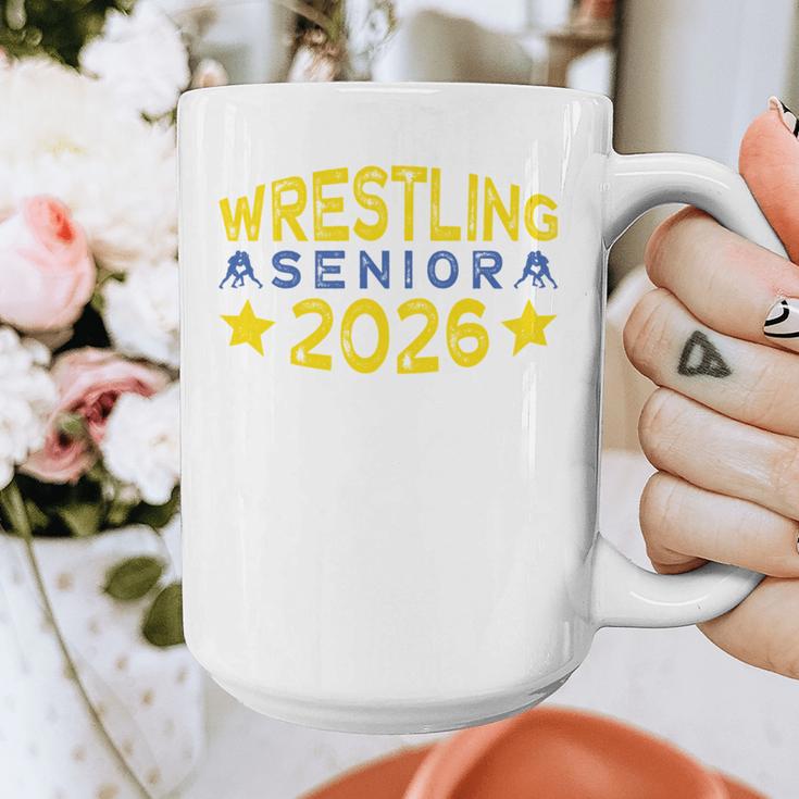 Night Wrestling Senior 2026 Graduation Graphic Print Coffee Mug
