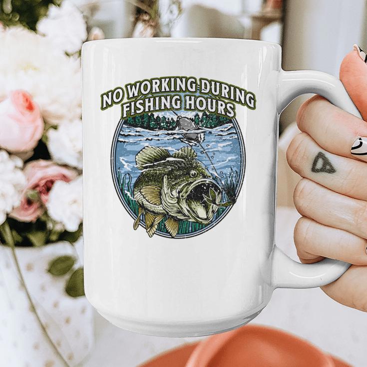 No Working Fishing Hours Introvert Lifestyle Antisocial Graphic Print Coffee Mug No Working Fishing Hours Introvert Lifestyle Antisocial Graphic Print Coffee Mug