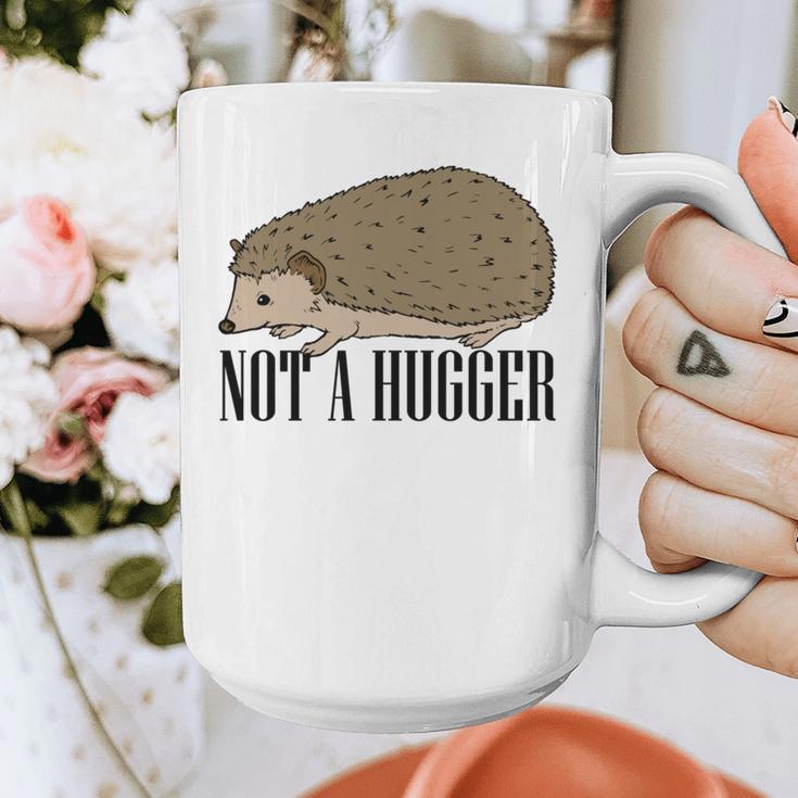 Not A Hugger Hedgehog Introvert Sarcasm Antisocial Graphic Print Coffee Mug Not A Hugger Hedgehog Introvert Sarcasm Antisocial Graphic Print Coffee Mug